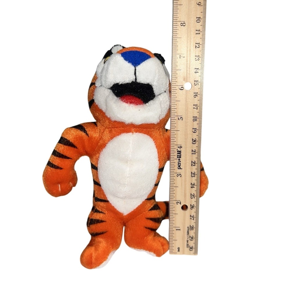 Vintage 1990s Kellogg's Tony the Tiger Plush Stuffed Toy 10 Inch - Picture 8 of 10